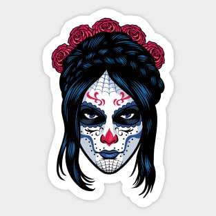 Mexican Woman Sticker